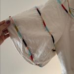 Farm Rio  White Colorful Stripes Euroflax™ Mini Dress, Size Medium, $248 Photo 5