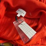 Milly  x Revolve Polo Cardigan Mini Dress Coral Size Small NWT Photo 4