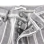 PacSun  Gray Double Stripe High Waisted Straight Leg Jeans 27 Photo 5