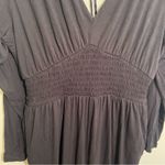 Old Navy Waist-Defined V-Neck Jumpsuit Black L Photo 5