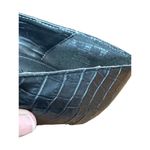 Women's Allure Size 8.5M Stiletto Peep Toe Heels Platform Crocodile Embossed Black Photo 11