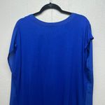 INC Womens Top 3X Mix Media Business Casual Workwear Office Career Party Event Blue Photo 5