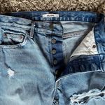 GRLFRND High Rise Distressed Straight Jeans Size 26 Photo 2