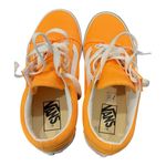 Vans 🧡  Old Skool Neon Blazing  Orange & White Sneakers‎ Women’s 6.5 / Men’s 5 Photo 4