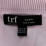 ZARA  Sweatshirt Women Small Medium Violet Purple TRF Collection Dolman Oversized Photo 6