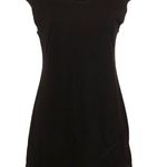 Sanctuary Women Black Cute Dress Size S With Faix Leather Bottom. Photo 0