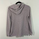 Michael Kors  Women's Grey Lightweight Rhinestone "MK" Hoodie Size XS Photo 4