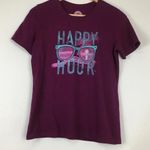 Life is Good Classic Fit Happy Hour T Shirt Size Small Photo 0