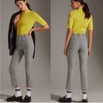 Anthropologie The Essential Collection Pant Kick Flare Houndstooth Size 4 NWT Photo 1