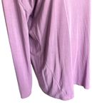 Lululemon Side Cinch Tie Long Sleeve Crew Neck Shirt Tee Top Wisteria Purple 8 Photo 6