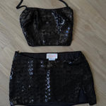 Black sequence going out + pink rave glasses Photo 0