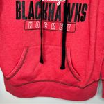 NHL Chicago Blackhawk’s Women’s Lace Up Sweatshirt Size L 12/14 Red Size L Photo 5