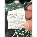 Angashion Women's Green Leopard Print Cap Sleeve Ruffle Neck Babydoll Blouse S Photo 4