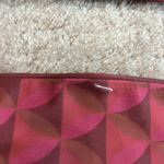 Baiia Swim Maroon Monroe Geometric Reversible One Shoulder High Photo 3
