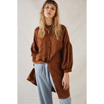 Anthropologie Eve Gravel Eastwood Shirtdress Photo 2