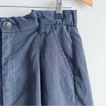 ZARA  High Waisted Paperbag Shorts in Black/Charcoal Grey,‎ Size Large Photo 3