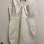 Solemio  white cocktail dress Bodycon, size small Photo 2