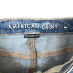 American Eagle The Dream Jean Super Hi-Rise Distressed Light Wash Jegging Jeans Photo 1