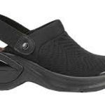 Bzees  kitty black sling back clogs women’s size 7 comfort shoes casual work Photo 0