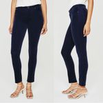 AG Adriano Goldschmied AG • The Stilt Cigarette Leg Jean midnight blue corduroy pinwale slim skinny Photo 9
