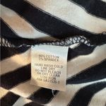 Monteau Los Angeles Stripe Chevron Short Sleeve Flare Mini Dress Size Medium Photo 2