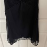 Charlotte Russe Vintage Y2K black goth whimigoth fairy sheer formal dress S Photo 3