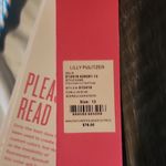 Lilly Pulitzer High Cut Cumulus Blue Seersucker Stripe Bottom Size 12 Photo 2