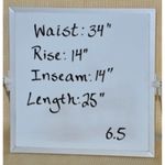 Vintage K.A.D. Clothing Co. Ladies Orange Plaid Long Shorts Size L Retro Summer White Size L Photo 10