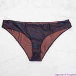 NEW Baobab Low‎ Rise Bottom Swimwear Animal Print, L Brown Size L Photo 3