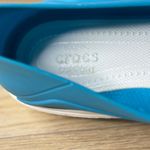 Crocs  CitiLane Roka Shoes Blue White Perforated Slip-On Loafer Womens 8 Comfort Photo 7