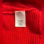 Halogen  red cashmere sweater NWOT Photo 5