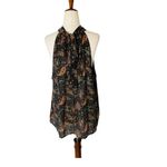 J.Crew Paisley Halter Neck Sleeveless Blouse Photo 5