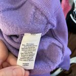 BP NWT  purple dahlia v neck cropped sweatshirt S 80% organic cotton Photo 7