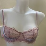 Victoria's Secret  Dream Angels Velvet Lace in lined push-up Bra 34C Photo 0