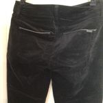 White House | Black Market WHBM Velvet Mid Rise Skinny Jeans in Black Smoke sz 2 Photo 6