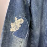 Ralph Lauren  Blue Jean Jacket with Lace Details Photo 5