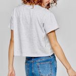 Freeze NASA American Flag Crop Top Boxy Tee size L Gray Size L Photo 8