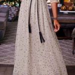 Soft Surroundings NWT  Champagne Celebrations Skirt in Faded Taupe Photo 0