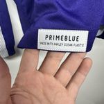 Adidas Women's Primeblue Half Zip Pullover Medium Purple Long Sleeve Top Photo 3