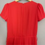 J.Crew Wrap Jumpsuit NO BELT NWT Flaws Short Sleeves Size 0 V-Neck Wide Leg Photo 8