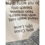 Madewell Women's Gray Wool Knit V-neck Long Sleeve Sweatshirt Sweater Top Size S Photo 3