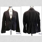 Ralph Lauren  Polo Jeans Blazer Jacket Black XLarge Velvet Y2K vintage workwear Photo 10