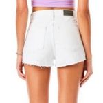 Carmar White Titania Viridine High Rise Distressed Denim Shorts Size 24 Photo 1