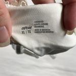 Aerie Bikini Bottoms Womens Size XL Cheekiest NWT White Textured Side Ties Photo 2