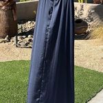 Clayton  small ruffle blue maxi Photo 2