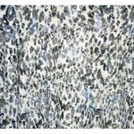 Rebecca Malone Women's Metallic Animal Print Thin Knit Top 1X 3/4 Sleeve Stretch Photo 6