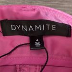 Dynamite  Muave Izabel Satin Cargo Pants Size 4 Photo 4