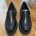 Schutz  Christie Studded Black Loafers in Size 8 New but no box lid Photo 1