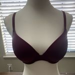 PINK - Victoria's Secret ❤Victoria secret PINK burgundy push up bra 34D Photo 0