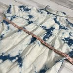 AMO linen blend boxy shirt size M Blue Size M Photo 6